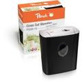 Skartovací stroj PEACH Cross Cut Shredder PS500-10, černá (black)