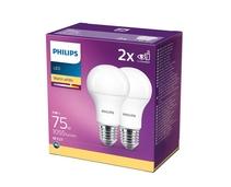Obrázek k produktu: PHILIPS klasik, 11W, E27, teplá bílá, 2ks