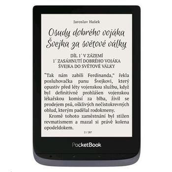 E-book POCKETBOOK 632 Touch HD 3, 16GB,  Metallic Grey