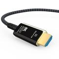 PremiumCord Ultra High Speed HDMI 2.1 optický fiber kabel 8K@60Hz,zlacené 20m