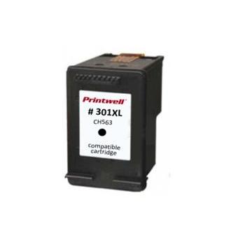 KAK kompatibilní cartridge s HP CH563EE (č.301XL) černá (black)