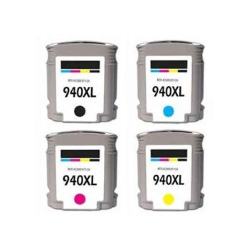 KAK kompatibilní cartridge s HP C4907AE (č.940XL), čip azurová (cyan)