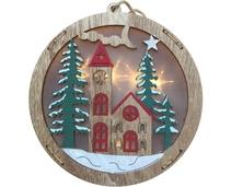 Obrázek k produktu: RETLUX 332 kostelík dř. 5 LED WW