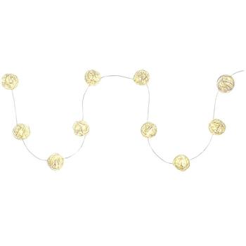 Vánoční osvětlení - koule RETLUX RXL 238 Sříbrné Koule 10LED WW TM