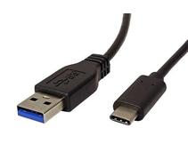 Obrázek k produktu: OEM  kabel USB A - USB C, 0,5m, černý (black)