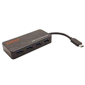 USB HUB ROLINE USB 3.0 HUB Type C + zdroj 14.02.5035