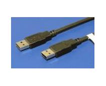 Obrázek k produktu: ROLINE  USB kabel 1.8m A(M) - A(M), černý (black)