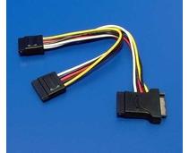 Obrázek k produktu: ROLINE  napájecí kabel SATA -> 3x SATA