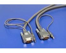 Obrázek k produktu: ROLINE  VGA+Audio (jack 3,5M) kabel 10m