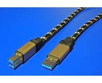 Obrázek k produktu: ROLINE  GOLD USB 3.0 kabel 1,8m