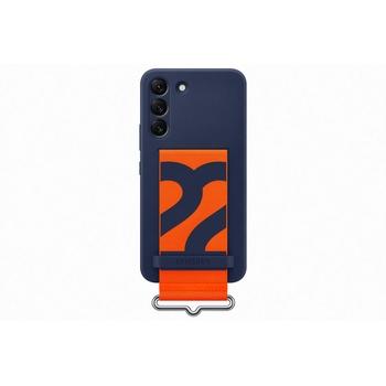 Samsung Silikonový kryt s poutkem pro Samsung Galaxy S22+ Navy