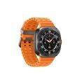 Samsung Galaxy Watch Ultra/47mm/Titanium Gray/Sport Band/Orange