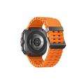 Samsung Galaxy Watch Ultra/47mm/Titanium Gray/Sport Band/Orange