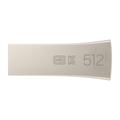 Samsung BAR Plus/512GB/USB 3.2/USB-A/Champagne Silver