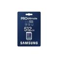 Paměťová karta SAMSUNG SDXC 512GB PRO ULTIMATE