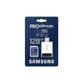 Paměťová karta SAMSUNG SDXC 128GB PRO ULTIMATE
