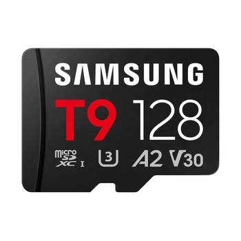 Samsung T9/Micro SDXC/128GB/UHS-I U3 / Class 10/+ Adaptér/Černá