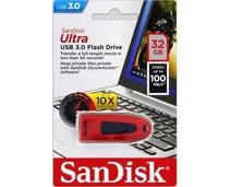 Obrázek k produktu: SANDISK Ultra USB 32GB, červená (red)