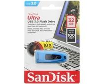 Obrázek k produktu: SANDISK Ultra USB 32GB, modrá (blue)
