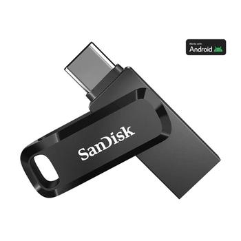 Přenosný flash disk SANDISK Ultra Dual Drive Go 1TB, černá (black)