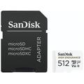 Paměťová karta pro bezpečnostní kamery SANDISK microSDXC 512GB High Endurance