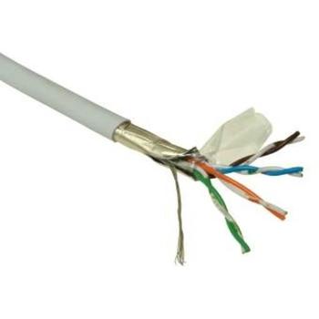 Kabel licna Solarix CAT5E FTP PVC šedý 305m/box