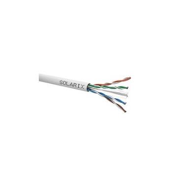 Instalační kabel UTP drát SOLARIX SXKD-6-UTP-PVC