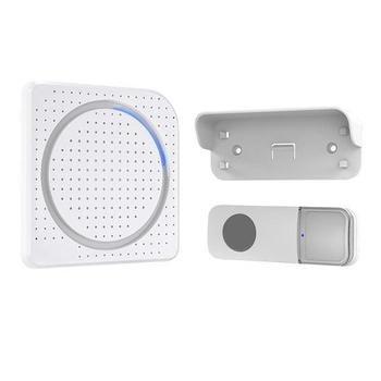 Solight bezdrátový zvonek, do zásuvky, 200m, bílý, learning code - 1L67