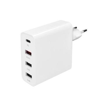 nab.230V/5V  3xUSB-Az.+USB-Cz. 48W bílá