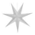 Solight LED vánoční hvězda, závěsná, 60cm, 20x LED, časovač, 2x AA - 1V255