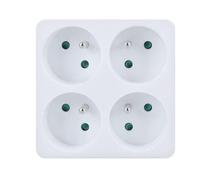 Obrázek k produktu: SOLIGHT rozbočka, 4 x 10A, bílý (white)