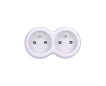 Obrázek k produktu: SOLIGHT rozbočka 2x10A, bílý (white)