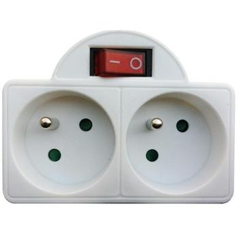 Instalační rozdvojka SOLIGHT P97 bílá