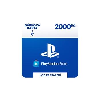 Dobíjecí karta SONY PlayStation Store - Kredit 2000 Kč - CZ Digital