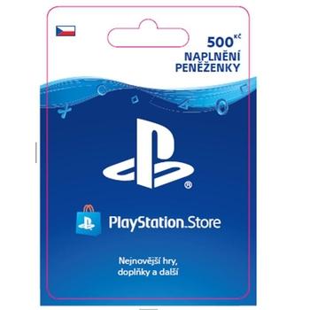 Dobíjecí karta SONY PlayStation Store - Kredit 500 Kč - CZ Digital