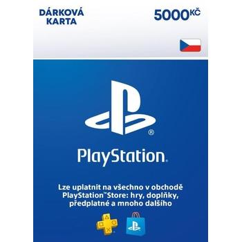 Dobíjecí karta SONY PlayStation Store - Kredit 5000 Kč - CZ Digital