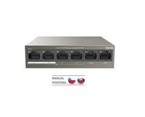 Obrázek k produktu: TENDA TEF1106P-4-63W PoE AT switch