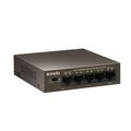 Tenda TEF1105P-4-63W PoE AT switch 4x PoE 802.3af/at, 5x 100Mb/s, PoE celkem 63W, fanless
