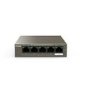 Tenda TEG1105P-4-63W PoE AT switch 4x PoE 802.3af/at, 5x 1 Gb/s, PoE celkem 63W, fanless