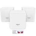 Tenda Nova MW3 (3-pack) WiFi AC1200 Mesh system Dual Band, 2x LAN/WAN, MU-MIMO, SMART aplikace