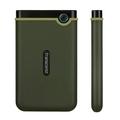 Přenosný pevný disk TRANSCEND StoreJet 25M3S 1TB SLIM, zelený (green)