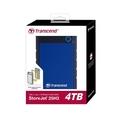 TRANSCEND externí HDD 2,5" USB 3.0 StoreJet 25H3B, 4TB, Blue (nárazuvzdorný)