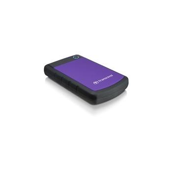 TRANSCEND externí HDD 2,5" USB 3.0 StoreJet 25H3P, 4TB, Purple (nárazuvzdorný)