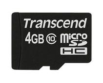 Obrázek k produktu: TRANSCEND  microSDHC 4GB