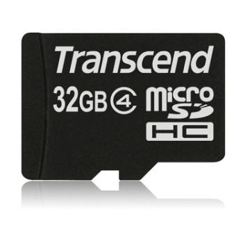 Paměťová karta TRANSCEND microSDHC 32GB