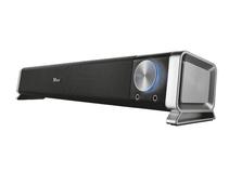 Obrázek k produktu: TRUST Asto Sound Bar PC Speaker, černá/stříbrná (black/silver)