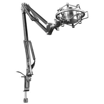 Trust GXT 253 Emita stojan / rameno / pro streamovací mikrofon / stolní / USB / držák proti otřesům 
