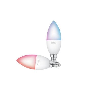 TRUST Smart WiFi LED Candle E14 White & Colour - 2 kusy v balení