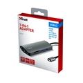 TRUST dokovací stanice DALYX, 7-in-1, USB-C, HDMI, 2x USB 1x USB-C, RJ-45 LAN