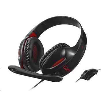 Herní sluchátka TRUST GXT 330 XL černo-červená